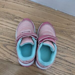 Kids Pink and Blue Sneakers